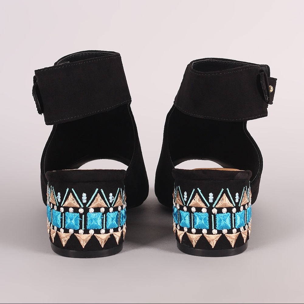 1 LEFT!!!  NWT.Slingback embroidered black mule - Picture 8 of 8